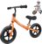 Elantrip Balance Bike, Lightweight Black Toddler Bike for 1-3 Year Old Boys, Birthday Gift Toys for 1-3 Year Old Boys and Girls, No Pedal Bikes for Kids with Adjustable Handlebar and seat