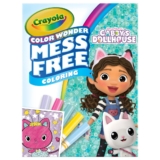 Crayola Gabbys Dollhouse Color Wonder Activity Set, Mess Free Coloring Pages for Toddlers, No Mess Activity, Toys & Gifts for Kids