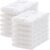 12 Pack Muslin Burp Cloths 100% Cotton Muslin Cloths Large 20”x10” Extra Soft and Absorbent Baby Burping Cloth – White