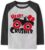 Mrocioa Toddler Boy Girls Loved Heart Valentine’s Festival Kids Raglan Long Sleeve Shirt 1-7 Years