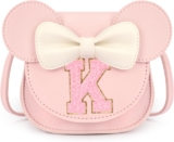 Mibasies Toddler Purse: Girl Gifts for Girls 3-8 – Mini Mouse Ears Bow Purse (Pink)