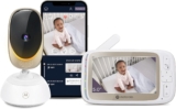 Motorola Nursery VM85 Video Baby Monitor WiFi Camera, Mood Light, HD, 1000ft Range, 2-Way Audio, Pan/Tilt/Zoom, Temp, Lullabies, Night Vision