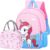 Kids Preschool Kindergarten Backpack Lightweight Cool Cute Cartoon Travel Backpack With Lunch Bag For Boys Girls