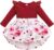 OLLUISNEO Newborn Baby Girl Dress Infant Ruffle Sleeve Romper Outfits Flower Girls Dresses Baby Girl Clothes Summer Fall