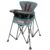 Baby Delight Go with Me Uplift Deluxe Portable High Chair, Indoor and Outdoor,Slate Grey
