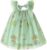 Baby Girl Tutu Dress Summer Kids Floral Tulle Skirt Bowknot Lace Sleeveless Princess Sundress