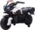Aosom 6V Electric Motorcycle for Kids, Dirt Bike, Battery-Powered Ride-On Toy Off-Road Street Bike with Pedal, Headlights, and Training Wheels, White