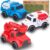 Toddler Toy Cars for 1 2 3 Year Old Boy, 3 in 1 Police Car Firetruck Toys and Ambulance for Toddlers, BPA Free, Phthalates Free, PVC, Outdoor Toys for Toddlers 2-4, Easter Birthday Gifts for Kids