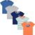 Cudlie 5-Pack Toddler/Baby Boy Short Sleeve Shirts – Premium Quality T-Shirt Tops