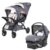 Baby Trend Sit N’ Stand Double Stroller 2.0 DLX with 5 Point Safety Harness and EZ-Lift Plus Lightweight Infant Car Seat with Cozy Cover, Magnolia