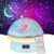 Remote Control and Timer Design Starry Sky Rotating Star Projector Night Light,16 Colorful Projector Light Dimmable LED Bedside Lamp,Kids Room Decor (Blue)