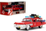 Jada Hollywood Rides Transformers x Ghostbusters Ecto-1 G1 Mashup – Die-cast Car with Opening Doors, 1:32 Scale, Ages 8+ (40th Anniversary Edition)