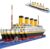 Titanic Micro Mini Building Blocks Set, 1860pcs 3D Titanic Model Building Set Blocks, DIY Bricks Toys Gift for Adults and Kids (1860 pcs)