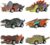 DINOBROS Dinosaur Toy Pull Back Cars,6 Pack Dino Toys for 3 Year Old Boys Girls and Toddlers,Boy Toys Age 3,4,5 and Up,Pull Back Toy Cars,Dinosaur Games with T-Rex