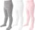 Baby Tights Toddler Girl Tights Seamless Cable Knit Leggings Soft Cotton Stockings Pantyhose 3/4/5 Pack