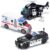 JOYIN Toddler Truck Toys for 3 4 5 6 7 Year Old Boys – Police Car Toy Set, Emergency Vehicle Playset, Friction Powered Car with Lights and Sounds, Christmas Birthday Gifts for Boys Girls Age 3-9