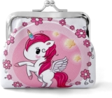 Kiss-lock Coin Purse for Girls Women Mini Change Purses Kids Cute Small Coin Pouch Tiny Coin Wallet Key Holder