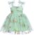 Baby Girls Tutu Dress Summer Sleeveless Backless Princess Birthday Party Dresses Sequin Ruffle Tulle Bowknot Sundress