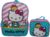 AI ACCESSORY INNOVATIONS Hello Kitty 2 Piece Backpack Set, Girls Kawaii 16″ School Bag, Pink