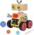 Robot Building Toy, Wooden Little Robot Assembly Kit for Kids 4-8 Years, STEM Educational Woodworking Crafts Projects for Kids, Gift for Boys and Girls 4 5 6 7 8 Years Old
