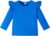 LYSMuch Toddler Baby Girls Long Sleeve Ruffle T Shirt Kids Casual Plain Solid Top Blouse T-Shirt Undershirt