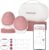 Momcozy Breast Pump Hands Free Upgraded Mobile Flow | M9, App Discreet Control with Personalized Multi-Modes & 15 Levels, Wearable Breast Pump 24mm, 2 Pack Cozy Red