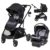 Baby Trend Passport® Switch 6-in-1 Modular Stroller Travel System with EZ-Lift™ PLUS Infant Car Seat, Dash Black