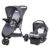 Baby Trend Venture 3-Wheel Stroller Travel System, Stellar Grey