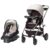 Safety 1st Deluxe Grow and Go Travel System Stroller and Car Seat Combo, 8-in-1 Travel System, Weight Capacity 4-30 lbs, Dunes Edge