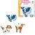 The Learning Journey: My First Match It – Head and Tails – 15 Piece Self-Correcting Animal Matching Puzzles – Learning Toys for Toddlers 1-3 – Award Winning Toys