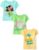 The Children’s Place Baby Girls’ Dream Girl Graphic Short Sleeve Tee 2 pack