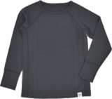 Woolino Merino Wool Base Layer for Kids – Super Soft Kids Long Sleeve Thermal Top – All Natural Base Layer Shirt