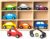 Melissa & Doug Wooden Cars Vehicle Set in Wooden Tray – 9 Pieces Toy Cars, Vehicle Toys For Toddlers And Kids Ages 3+