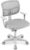 GLACER Kids Desk Chair with Arms, 330 LBS Adjustable Mesh Study Chair with Wheels for Girls Boys, Swivel Computer Task Chair with Lumbar Support, Teen Office Chair for Home, School, Bedroom (Grey)