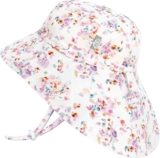 JAN & JUL Girls’ Grow-with-Me Cotton Xplorer Sun Hat with Large Brim