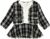 Toddler Kids Baby Girls Plaid Skirt Set Cardigan Jacket Coat + Tutu Dress Set Long Sleeve Outfits Fall Outfit Set
