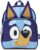 BLUEY Backpack for Girls & Boys for Kindergarten & Elementary School, 12 Inch, Plush with 3D Ears & Appliques, Adjustable Straps & Padded Back, Lightweight Travel Bag for Kids