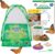 Insect Lore Butterfly Farm™ | Butterfly Kit with Live Cup of Caterpillars | 5 Caterpillars, Reusable Habitat, STEM Butterfly Journal & More