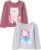 The Children’s Place Baby Girls’ and Toddler Animal Long Sleeve Graphic T-Shirts,multipacks