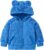 AMIYAN Bear Ears Shape Fleece Warm Hoodies Clothes Toddler Zip-up Light Jacket Sweatshirt Outwear For Baby Boys