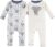 Touched by Nature Baby Girls’ Organic Cotton Coveralls