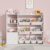 Xilingol Kids Toy Storage Organizer, 4-Tier Toy Organizers W/8 Removable Storage Bins, Kids Bookshelf and Toy Storage for Study Room, Bedroom, Kids Room, Classroom, Nursery