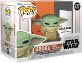 Funko Pop! Star Wars: Across The Galaxy – Grogu Using The Force, Amazon Exclusive