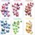 LiveGallery 72 PCS 6 Colors Removable 3D DIY Beautiful Butterfly Wall Decals Colorful Butterflies Art Decor Wall Stickers Murals for Kids Baby Boy Girls Bedroom Classroom Offices TV Background