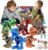 6 Pack Kids Toys Stem Dinosaur Toys, Kids Take Apart Construction Building Toys Learning Educational Dino Kit Play Set Party Christmas Birthday Gifts for Toddler Boys Girls Age 3 4 5 6 7 8 + Year Old