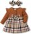 Baby Girl Dresses Clothes Infant Newborn Plaid Tutu Tulle Dress Party Birthday Princess Flower Dresses for Girls