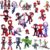 Spiderman and His Amazing Friends Wall Decals Peel and Stick Cartoon Wall Decals Stickers for Boys Room Spiderman Wall Art Mural Decor for Baby Girls Kids Nursery Bedroom