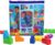 MEGA BLOKS First Builders Toddler Blocks Toys Set, Big Building Bag with 80 Pieces and Storage, Blue, Ages 1+ Years