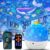21 Sets of Films, Projector Night Light for Kids Bedroom, Ceiling, Remote Control & Bluetooth Speaker, Baby Night Light Projector, Star Galaxy Projector for Baby Girls, Christmas, Nursery, Room Decor