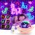 Night Light for Kids, 90 Lightings Modes+6 Films Kids Night Light Projector for Kids Projector, Remote+Dimmable Baby Night Light Projector for Kids Room, 360° Slient+Rechargeable Toddler Night Light